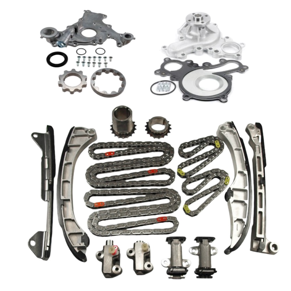 Timing Chain Kit Oil & Water Pump For 2007-2020 Lexus Toyota Tundra Sequoia 5.7L