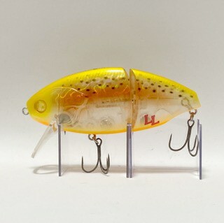 Albino Rainbow Fat Lab Neko Softgill Fishing Lure Color NG-16