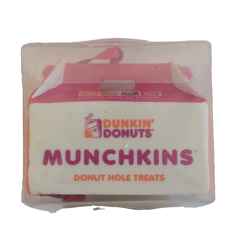 Dunkin Donuts 2013 Munchkins Donut Holes Christmas Ornament Box
