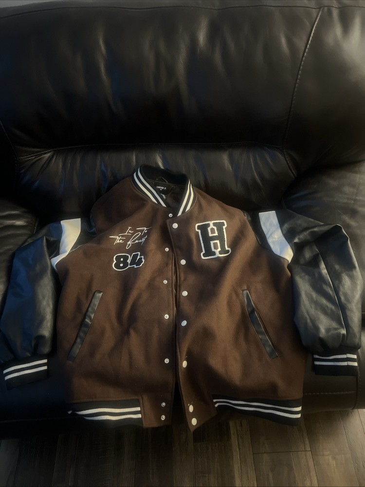 letterman jacket 2xl