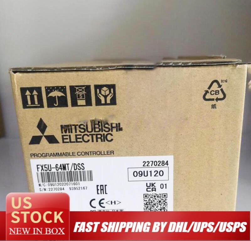 FX5U-80MT/DS 1PCS NEW MITSUBISHI PLC PROGRAMMABLE CONTERLLER MODULE FX5U-80MT/DS