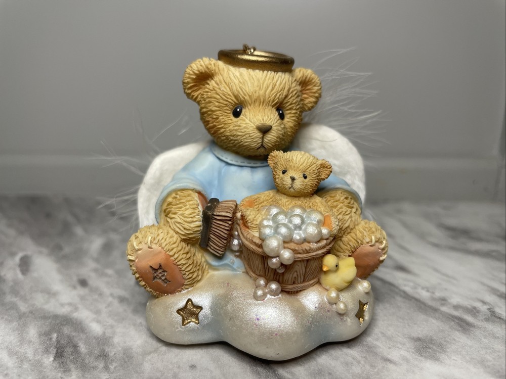 Cherished Teddies “Wash Away Your Worries” Angels Ornament