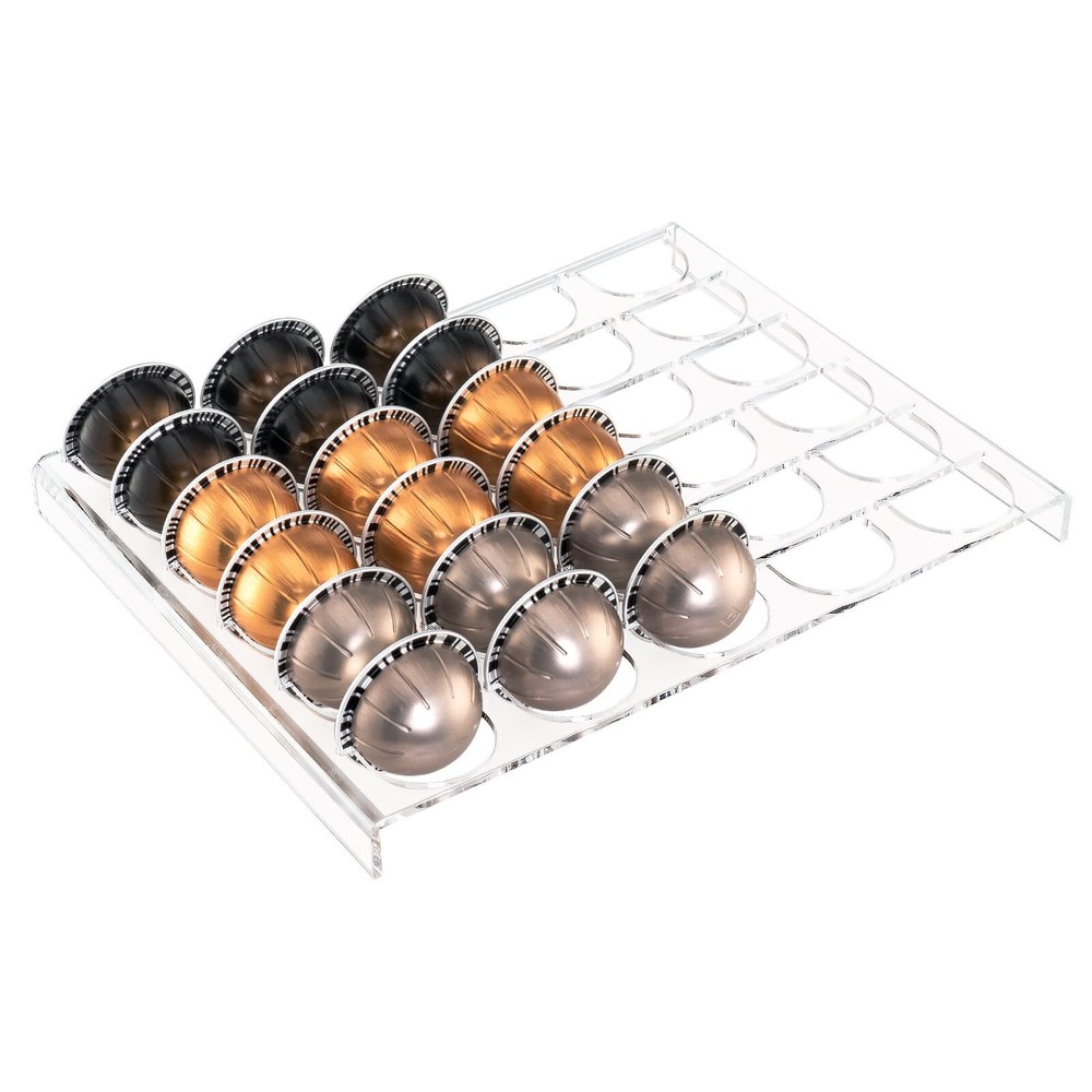 Coffee Capsule Storage Tray Drawer Insert Organizer Holds 30 Pods Compatible Wit