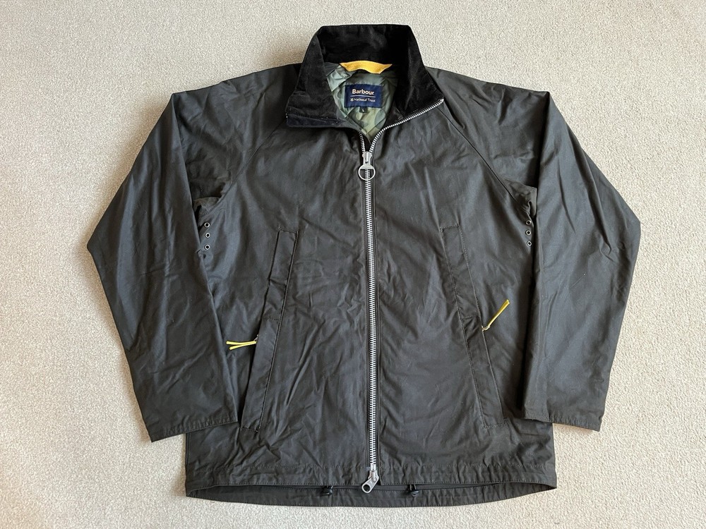Barbour National Trust Wax Jacket Mens Large Brown Excellent Condition