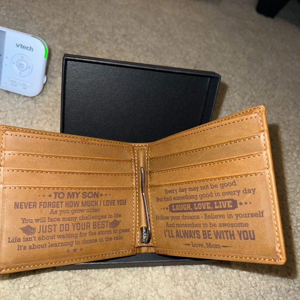 Tan Leather Wallet for Men