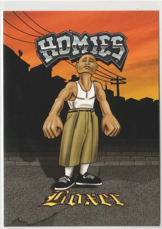 Boxer #24 Homies Swap Cards 2004 NECA Lowrider Chicano Barrio East LA