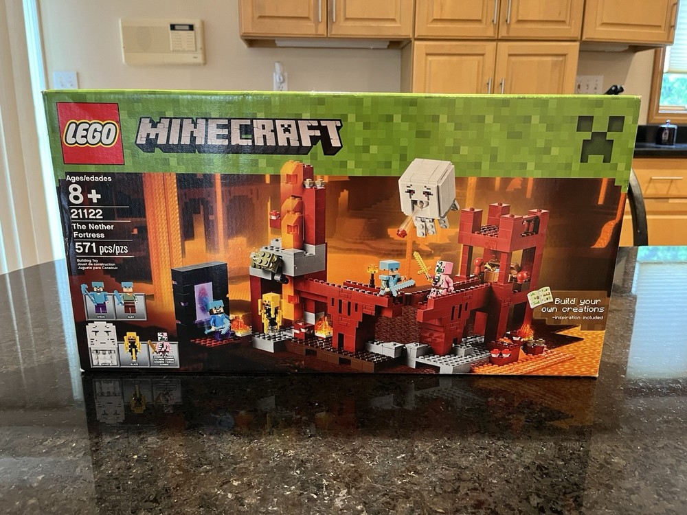LEGO Minecraft Nether Fortress Building Set 21122