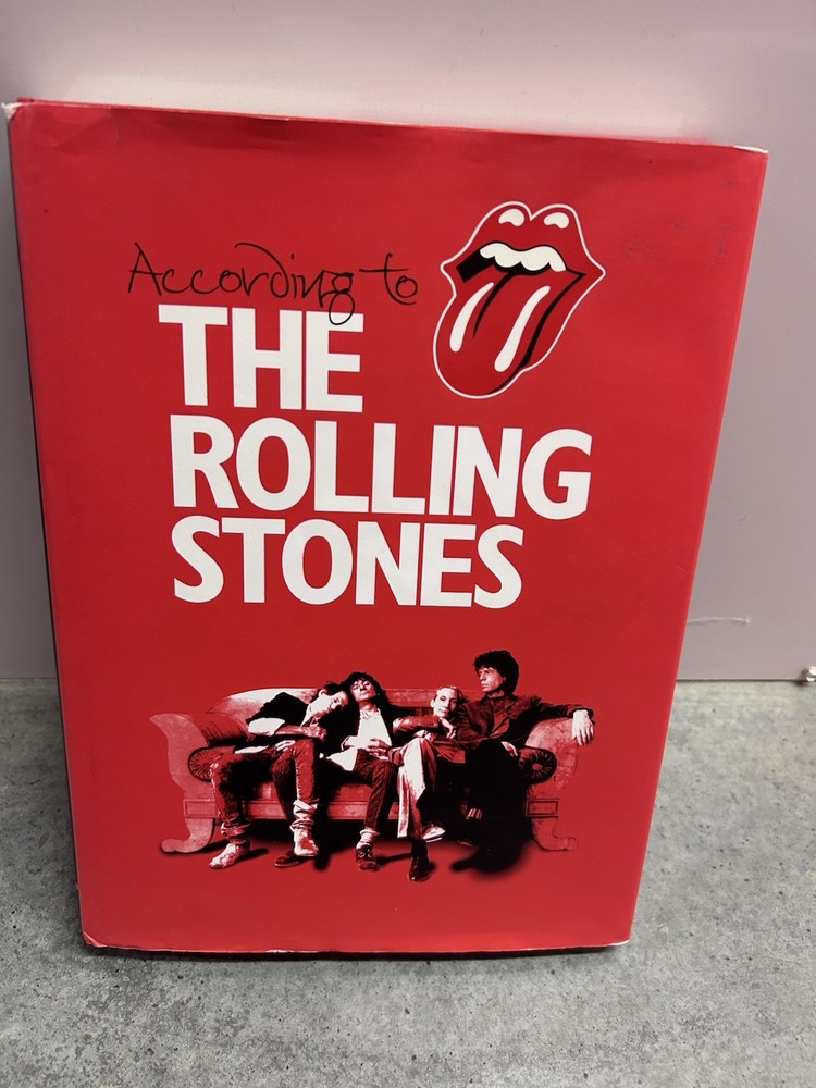 ACCORDING TO THE ROLLING STONES Chronicle Books 2003