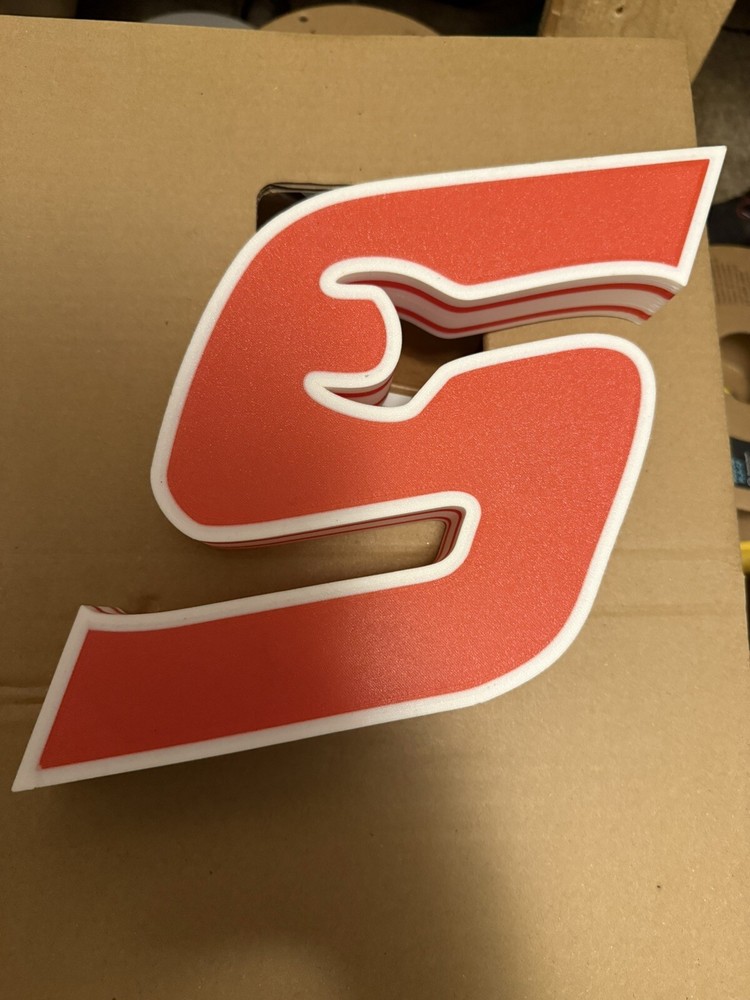 3D Printed SnapOn Tools S Logo Sign