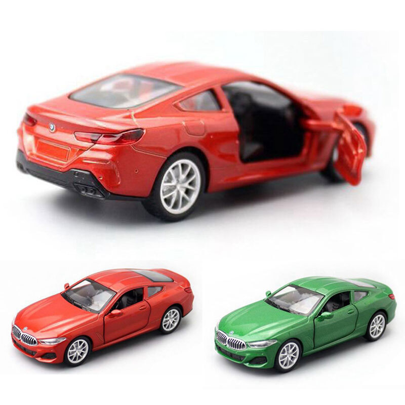 1:44 Scale BMW M850i Diecast Pull-Back Toy Car for Kids & Collectors