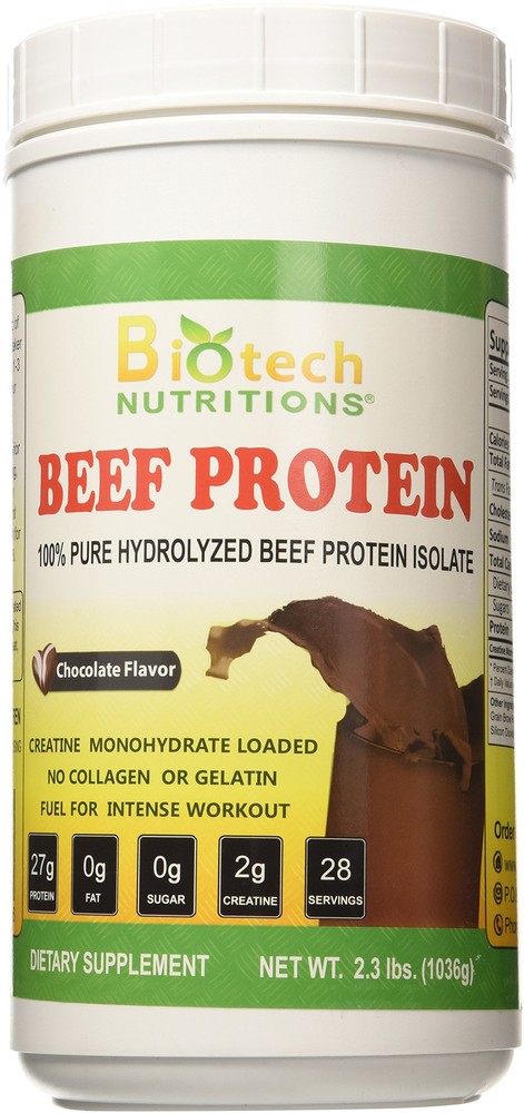 Hydrolyzed Beef Protein , Chocolate, 2.3 Pound