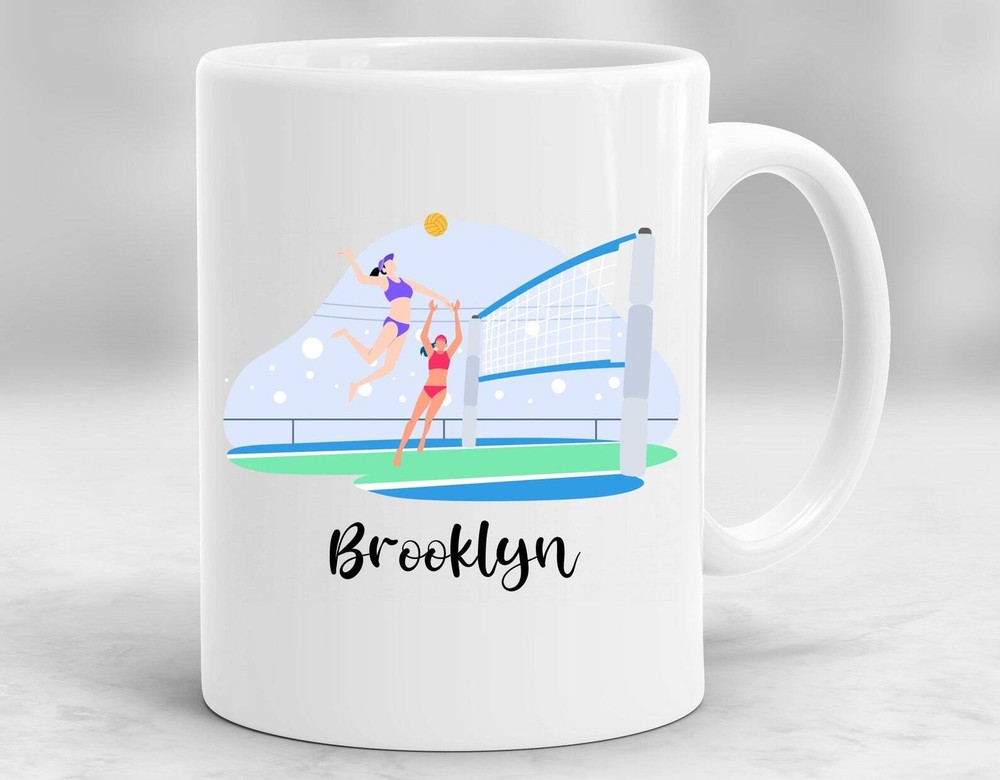 Personalized Volleyball Coach Mug Volleyball Coach Cup Volleyball Coach Gift
