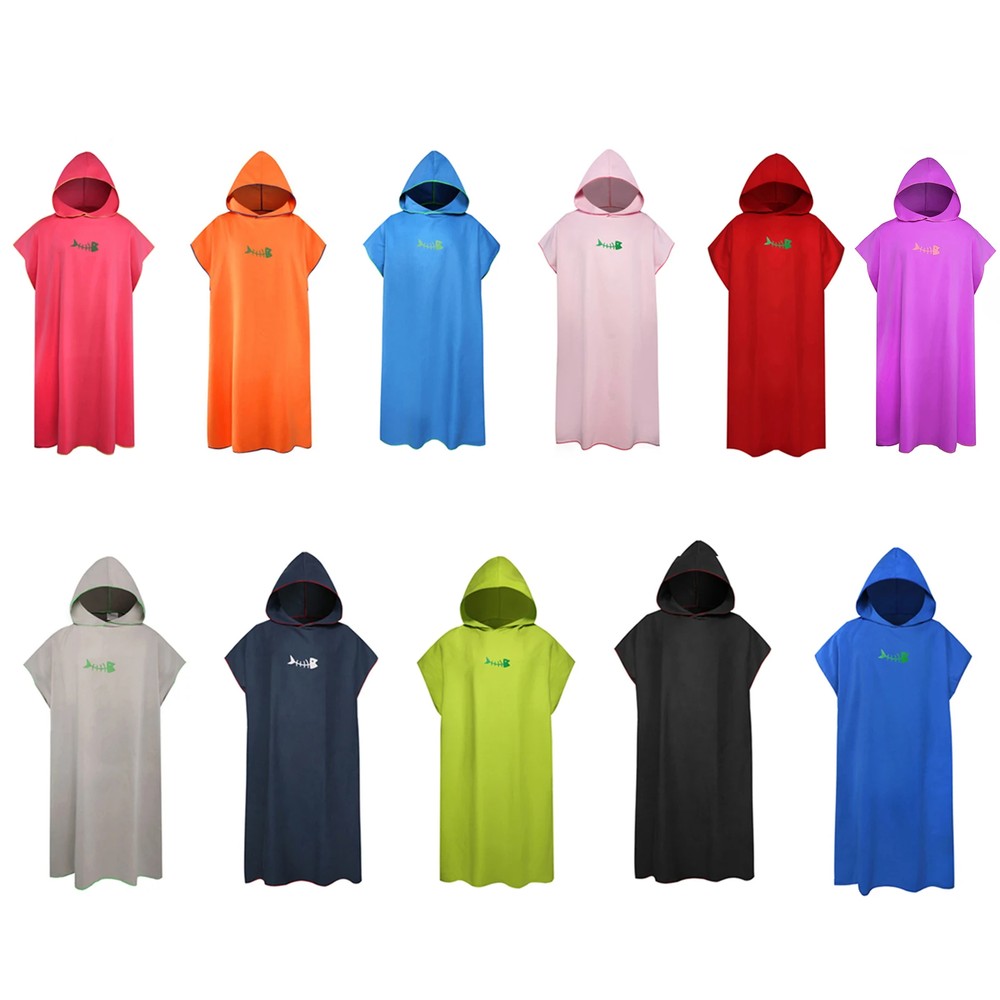 Microfiber Quick-Dry Beach Blanket Towel for Swimming Wetsuits and Ponchos  