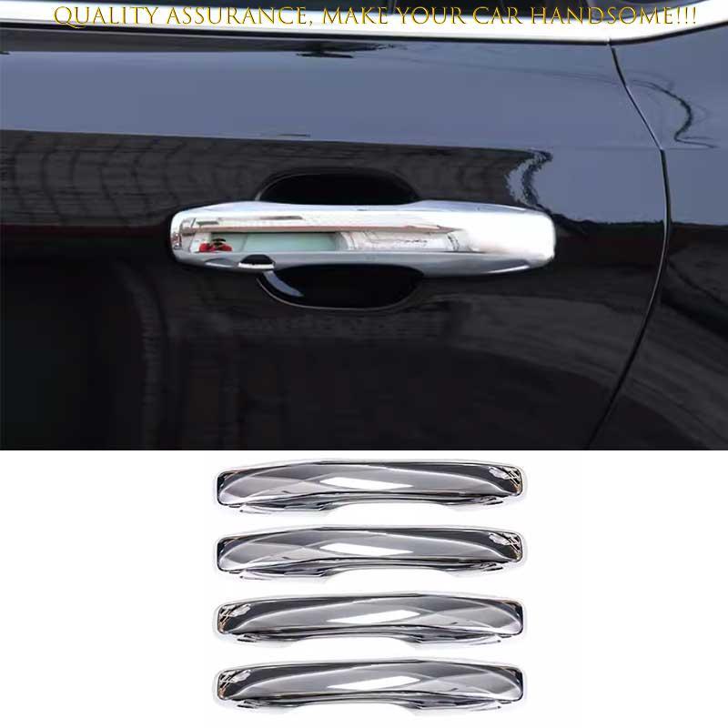 Glossy Chrome Door Handle Cover Trim for Volvo XC90 2016-2024