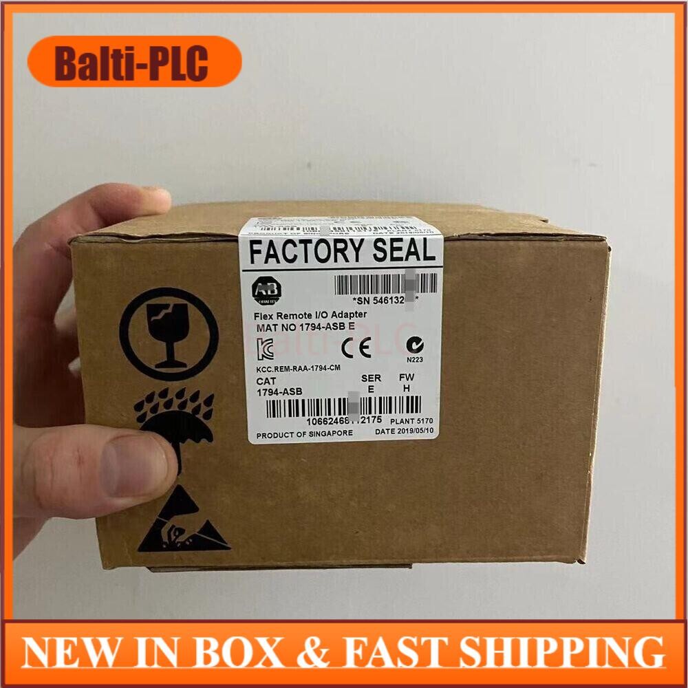 New Factory Sealed AB 1794-ASB SER E Flex Remote I/O Adapter 1794ASB