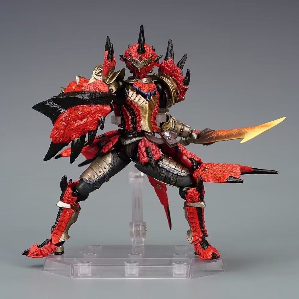 Games Anime Monster Hunter Rathalos Figure Toy PVC Statue Model Gift 17cm