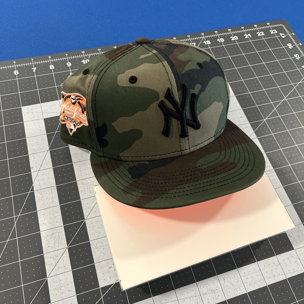 New Era 59Fifty New York Yankees Camo 2000 World Series Hat - Fitted Size 7