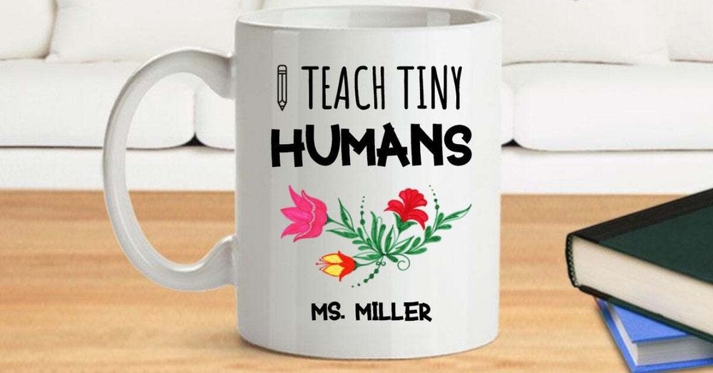 Personalized Gift For Teacher Preschool Teacher Mug Elementary School Teacher