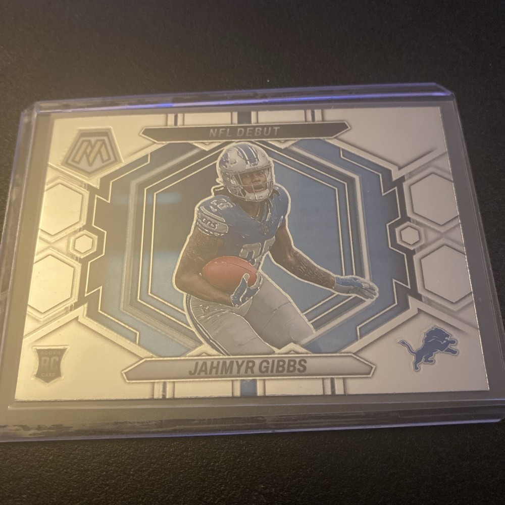 2023 Panini Mosaic Jahmyr Gibbs RC NFL Debut Detroit Lions #ND-10