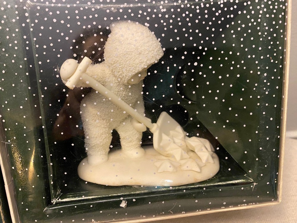 Snow Babies Dept 56 Snow Shoveling