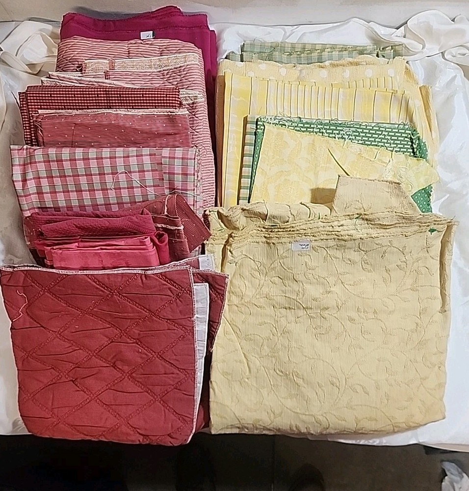 25 lbs Lot Of Quilting Vintage  Quilting  Fabric