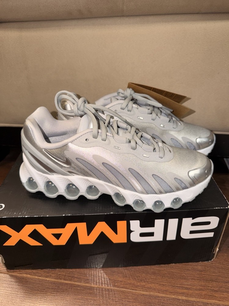 Size 8 - Nike Air Max DN8 Wolf Grey Metallic Silver W