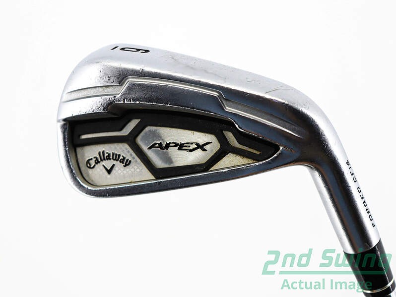 Callaway Apex CF16 6 Iron Steel Stiff Flex Right Hand 37.5 Inches