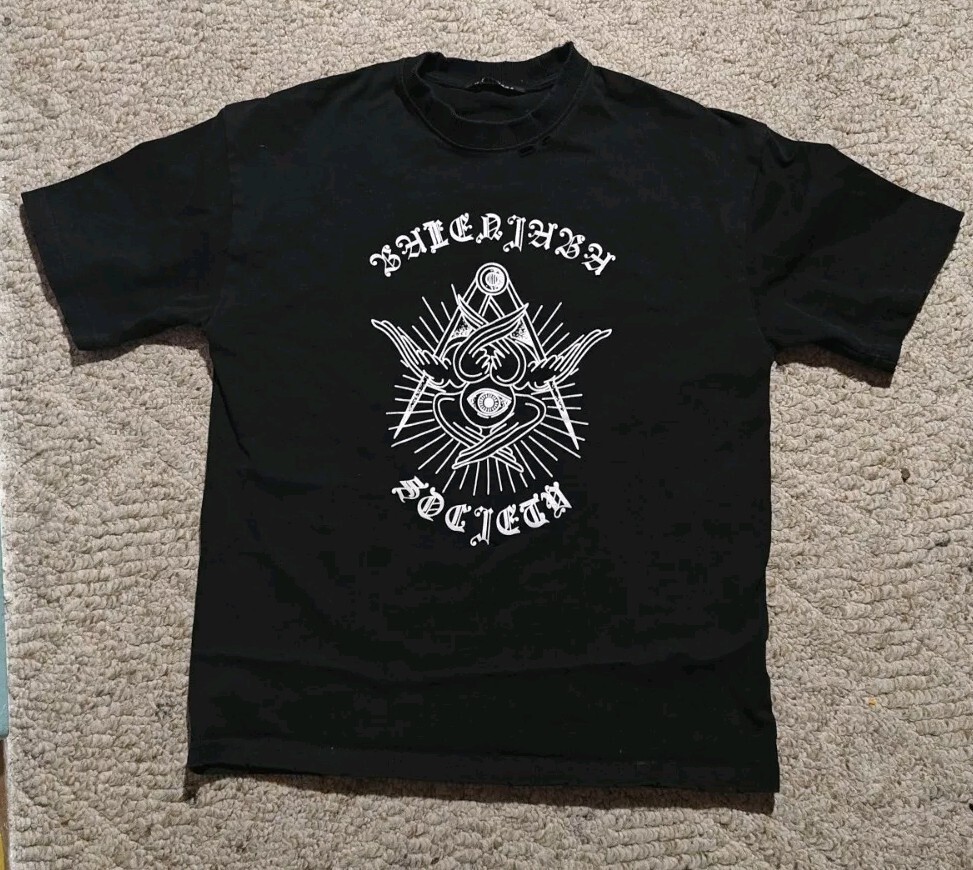 balenciaga t shirt men small