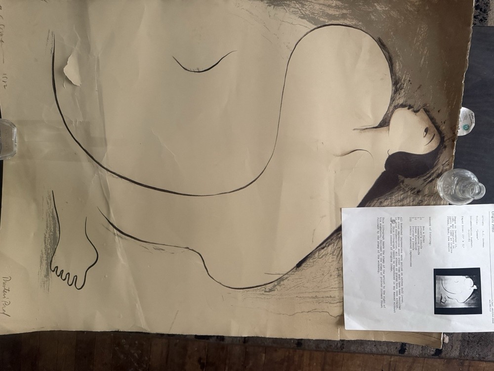 R.C. Gorman Signed Lithograph “Luana” 1982