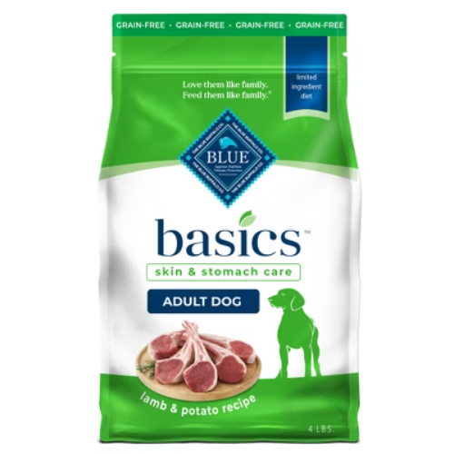 Blue Buffalo Grain-Free Lamb & Potato Adult Dry Dog Food