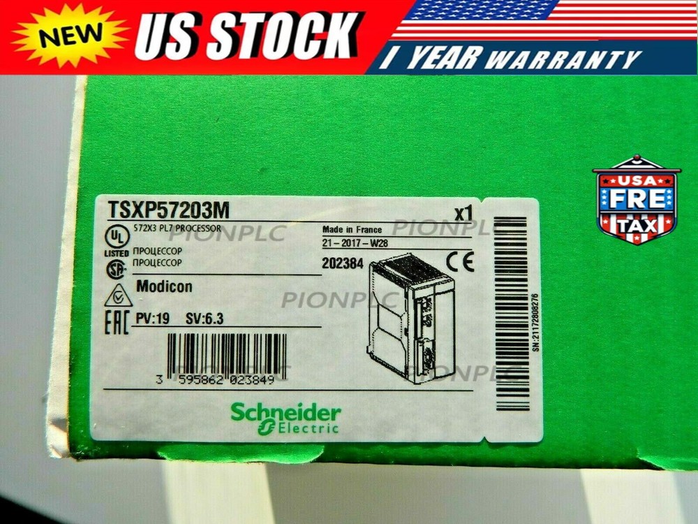 New In Box Schneider TSXP57203M Modicon Premium Processor