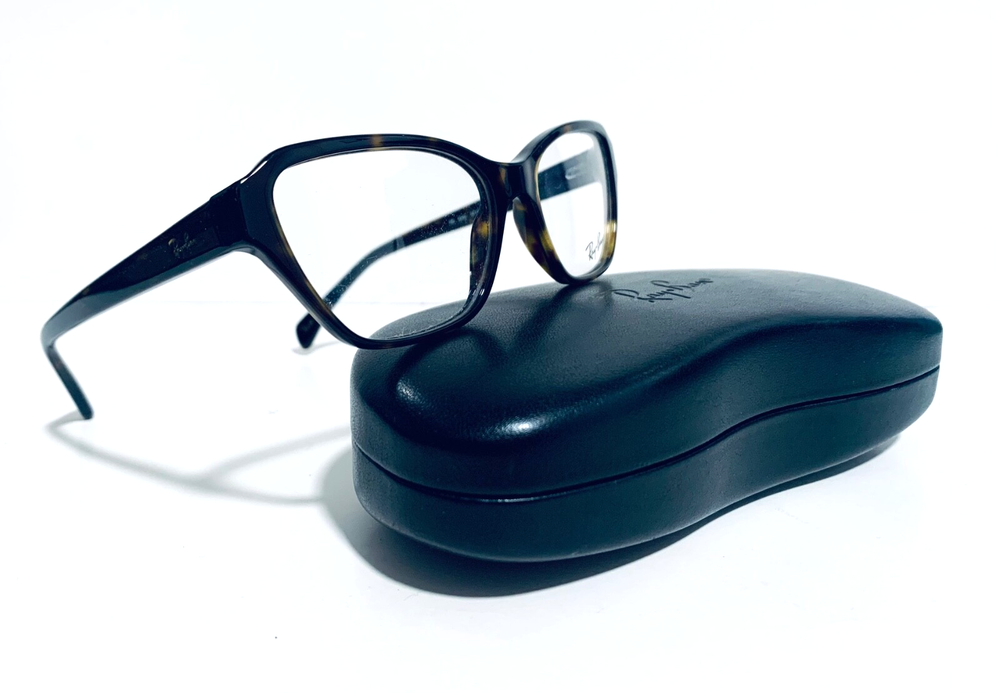 RAY BAN RB 5341 2012 DARK HAVANA CAT EYE AUTHENTIC EYEGLASSES 53-17-135 W/CASE