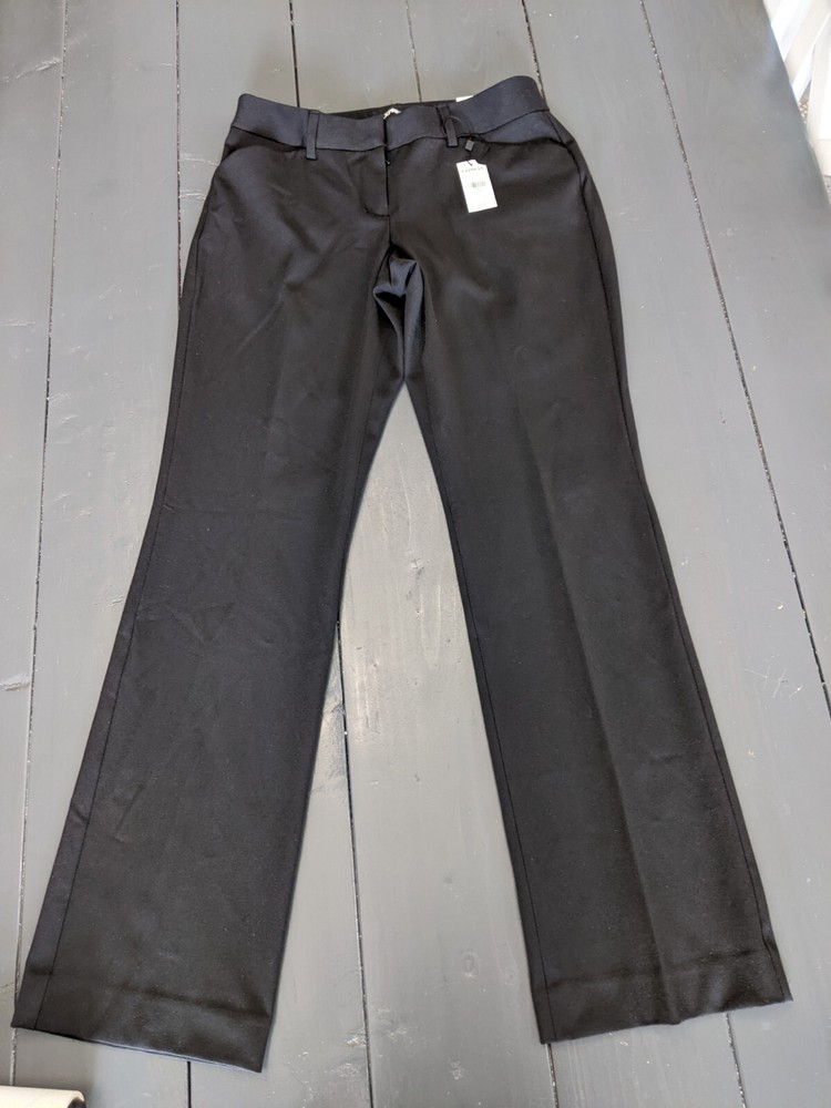 Express Womens Pants Black Size 2S Short Editor Barely Boot Low Rise