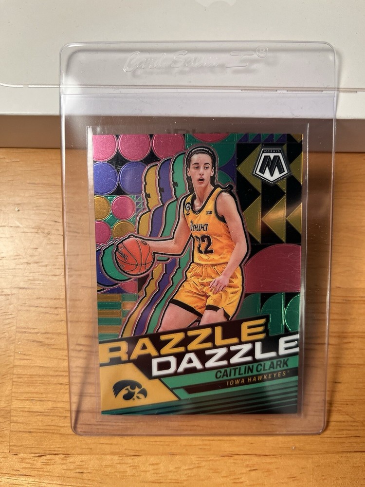 Caitlin Clark Panini Mosaic Razzle Dazzle Rookie Case Hit SSP #RD2 *PACKFRESH💎