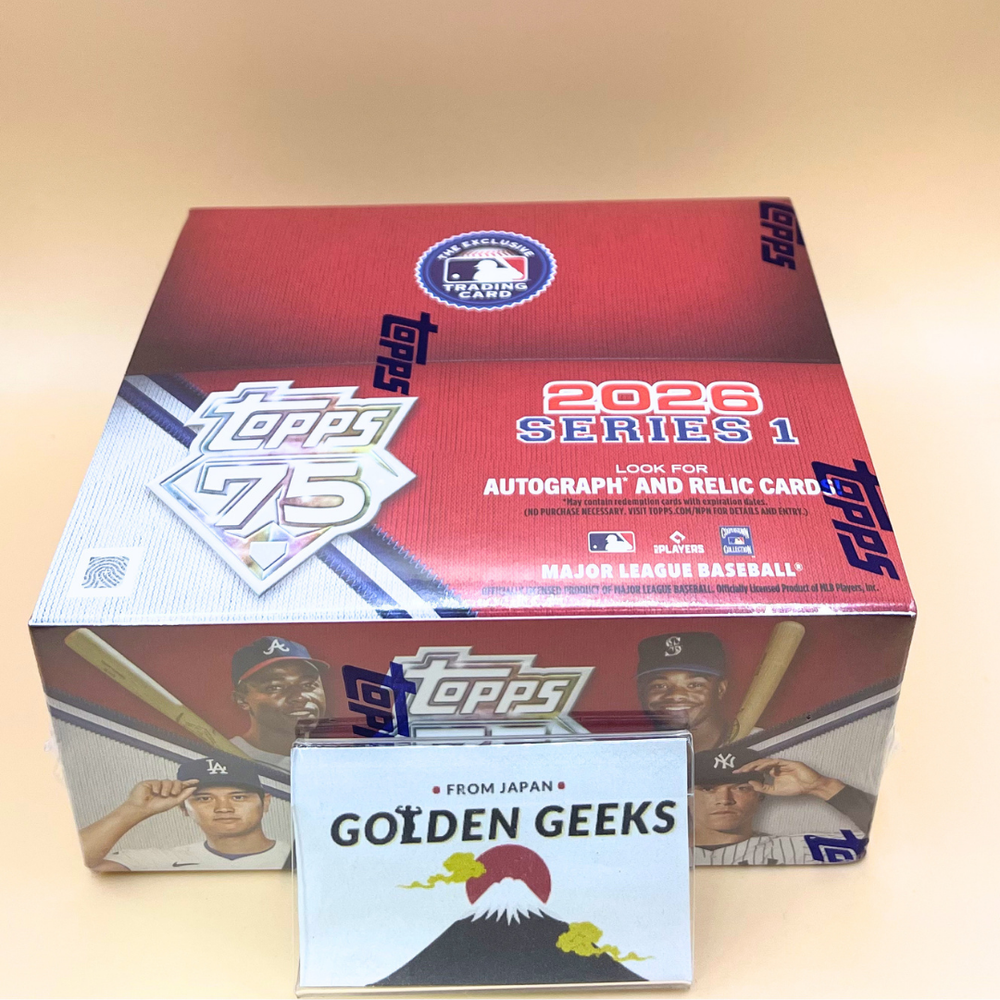 2026 Topps MLB Series 1 Japan Edition Factory Sealed Box NEW In Stock