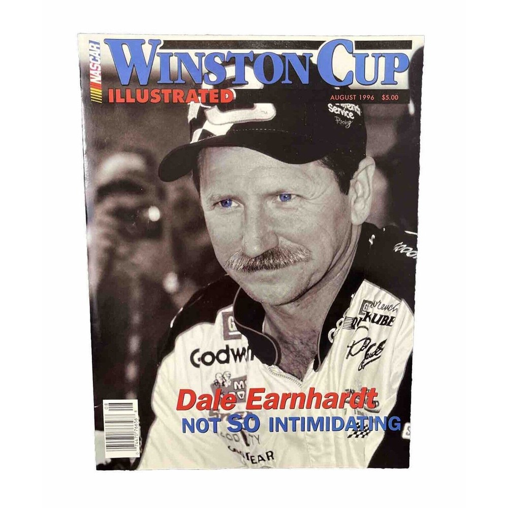 Dale Earnhardt 1996 NASCAR Winston Cup Illustrated Magazine August Issue