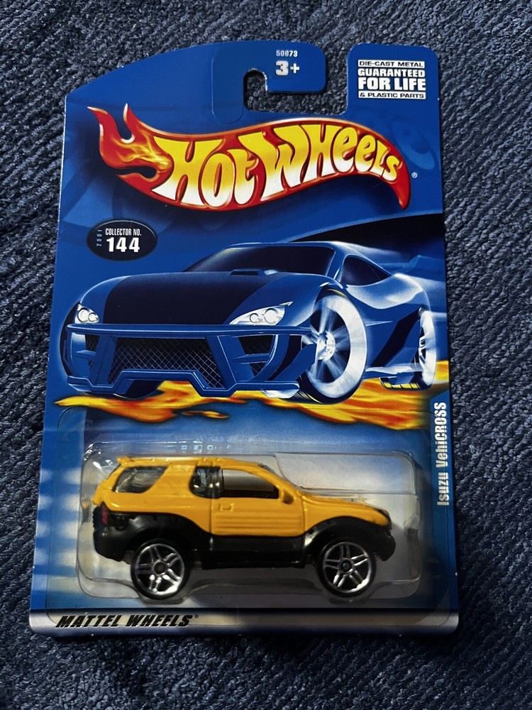 HOT WHEELS VHTF 2001 MAINLINE SERIES ISUZU VEHICROSS #144