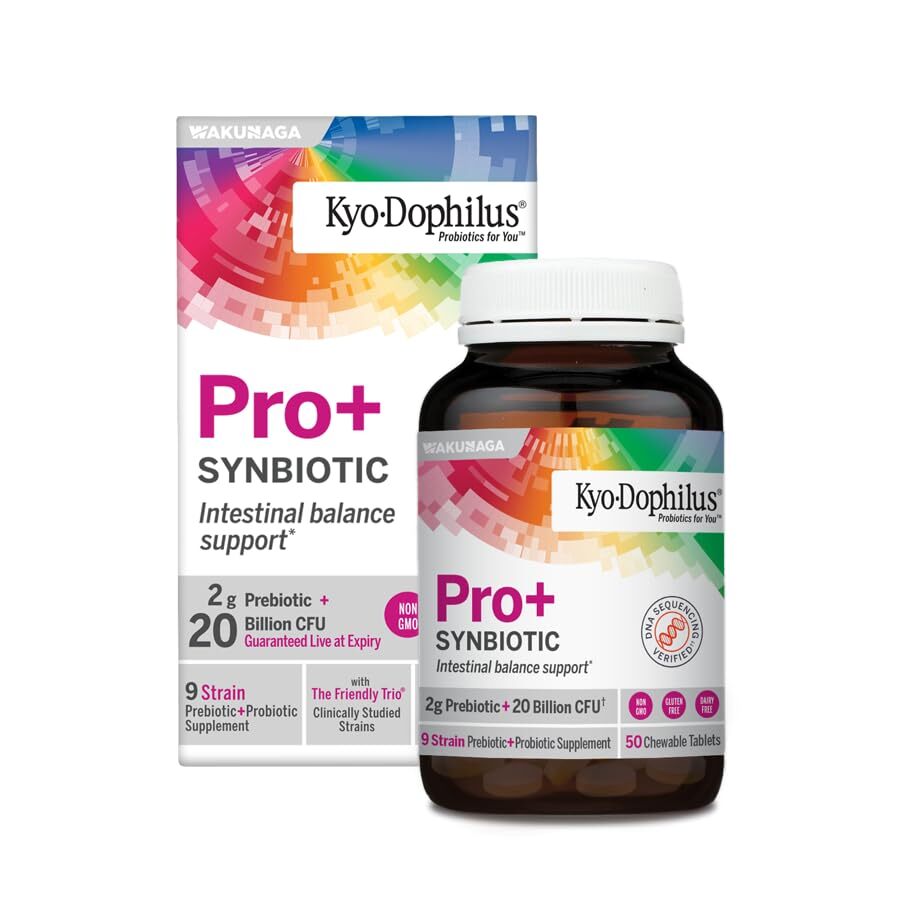+ Synbiotic, 50 Chewable