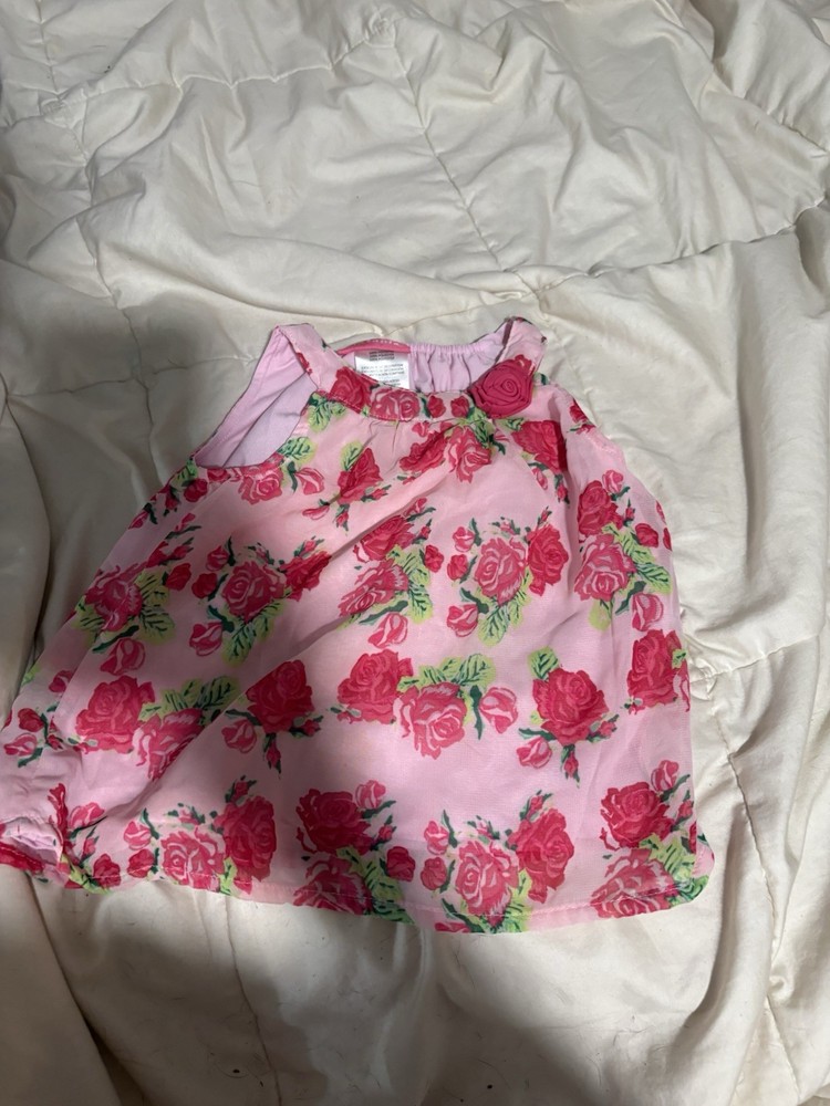 Girls Multicolor Outfit Set Dress Skirt Pants Bloomers Floral Ruffle 12pc