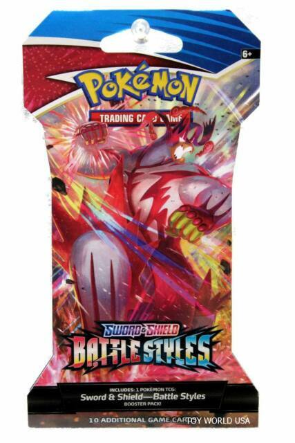 Pokémon Sword & Shield Battle Styles Booster Pack