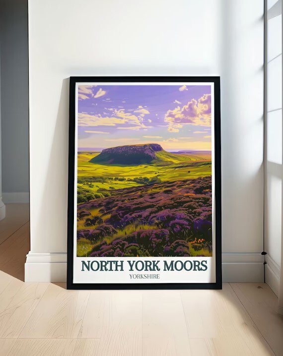 North York Moors Wall Art - Travel Poster