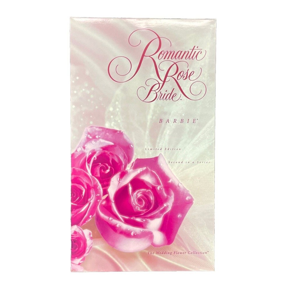 1995 Romantic Rose Bride Barbie Limited Edition #14541 by Mattel