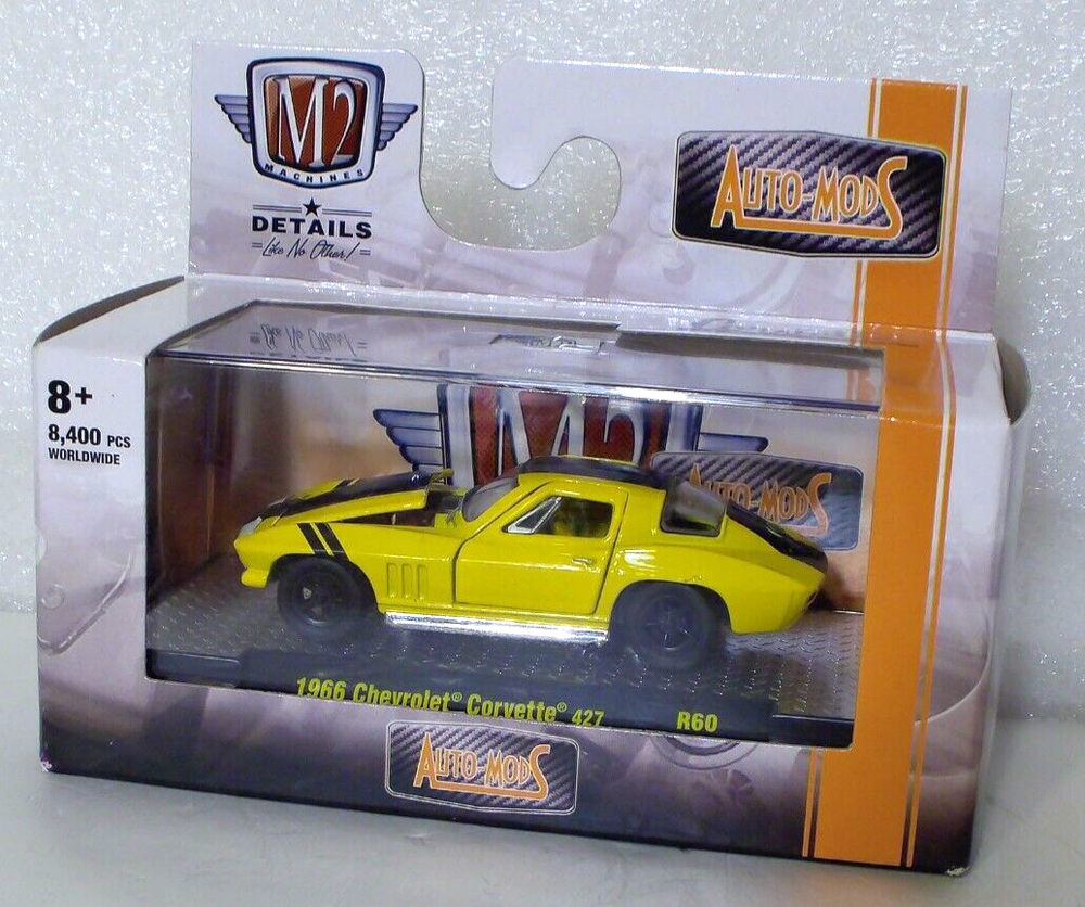 M2 Machines 1966 Chevrolet Corvette 427 1:64 Diecast