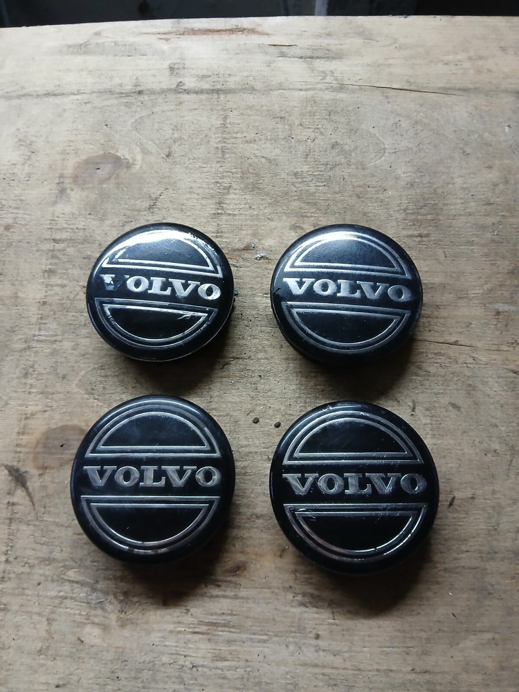 Genuine Set of 4 Volvo Alloy wheel centre caps 850 S60 V50 V70 V60 XC90 XC70..