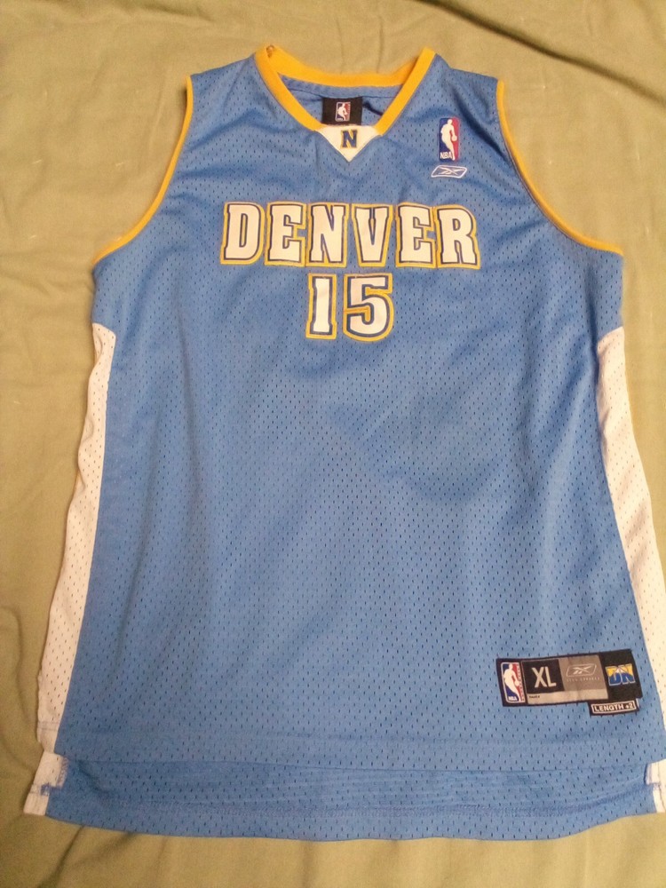 Vintage Reebok Denver Nuggets Carmelo Anthony Youth Jersey Size XL