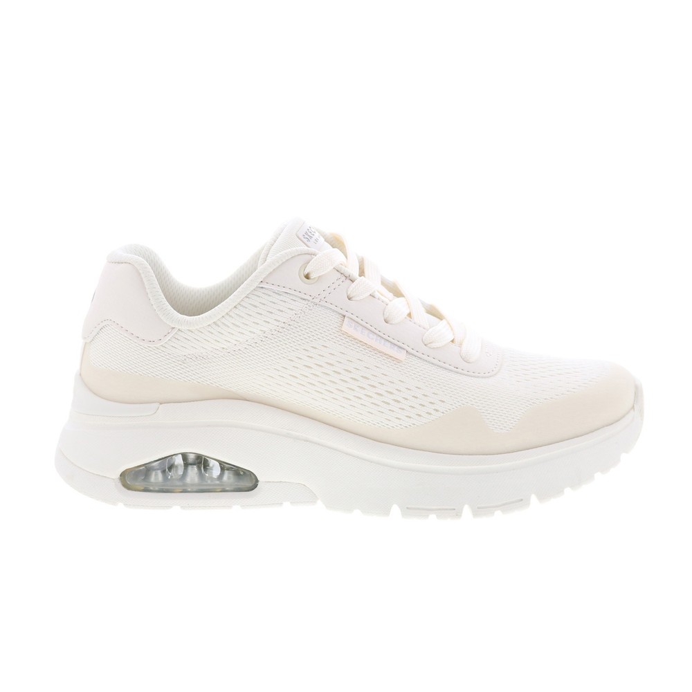 Skechers UNO Flex - Spring On Air Womens Beige Lifestyle Sneakers Shoes