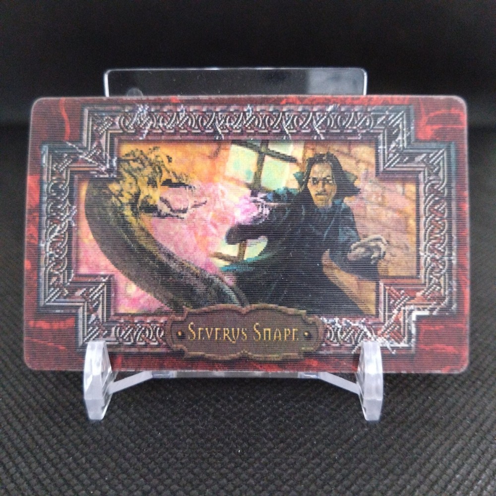 Severus Snape Harry Potter 3D Card From Japan Vintage JK Rowling Very Rare B