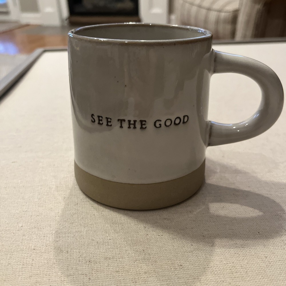 Magnolia Hearth & Home Stoneware Coffee Mug with Partial Glaze