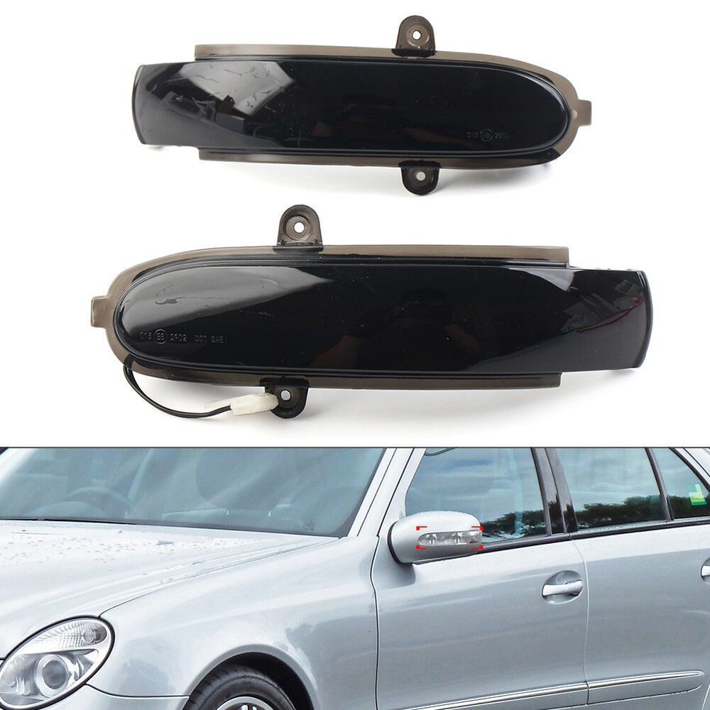2x LED Dynamic Rearview Mirror Turn Signal Light Lamp For Benz E-Class W211 S211