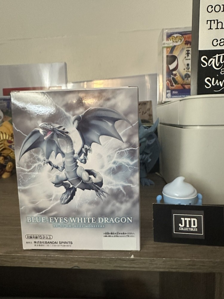 Yu-Gi-Oh Blue Eyes White Dragon Figure by Banpresto Official Collectible